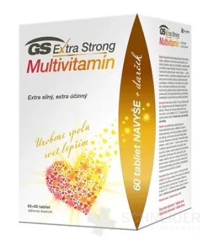 GS Extra Strong Multivitamin tbl. 60+60 darček 2021