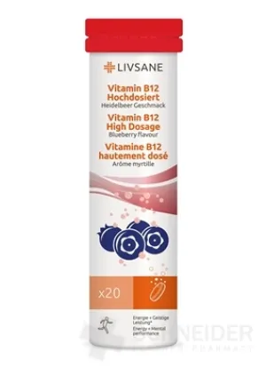 LIVSANE B12 Vysoká dávka