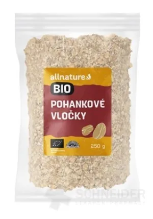 Allnature POHÁNKOVÉ VLOČKY BIO