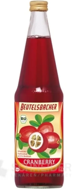 BEUTELSBACHER BIO Brusnicový kokteil