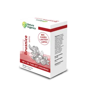 Natura Organica Brusnice extra 60tbl