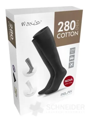 MAXIS RELAX COTTON 280 DEN LÝTKOVÉ PANČUCHY