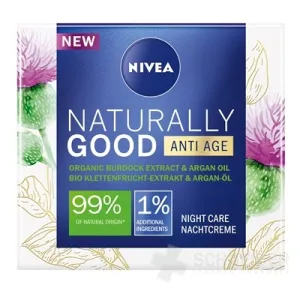 NIVEA Nočný krém NATURALLY GOOD Anti Age