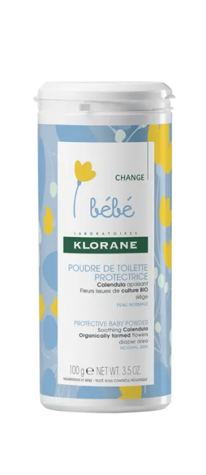 Klorane Bebe ochranný detský púder 100g
