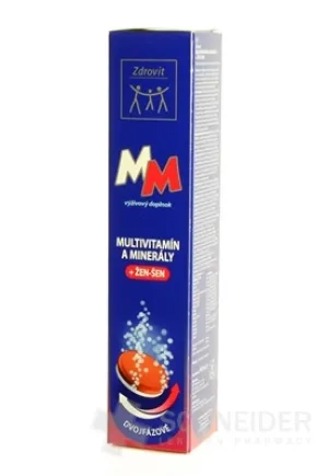 Zdrovit MULTIVITAMÍN + MINERÁLY + ŽEN-ŠEN