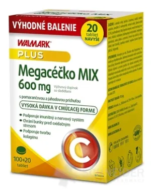 WALMARK MEGACÉČKO MIX 600 mg