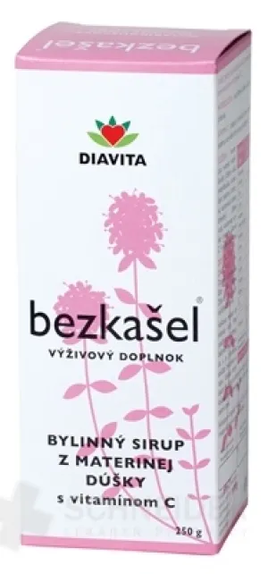 BEZKAŠEL BYLINNÝ SIRUP Z MATERINEJ DÚŠKY