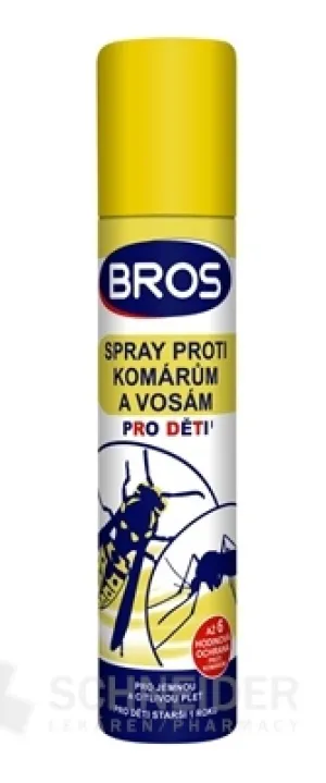 BROS spray proti komárom a osám pre deti