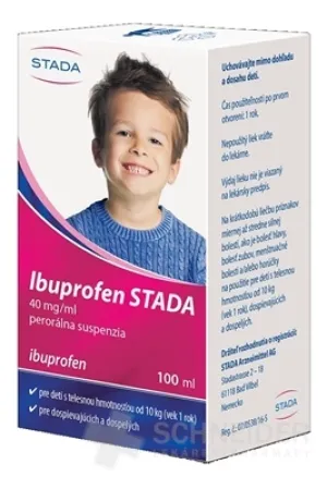 Ibuprofen STADA 40 mg/ml perorálna suspenzia