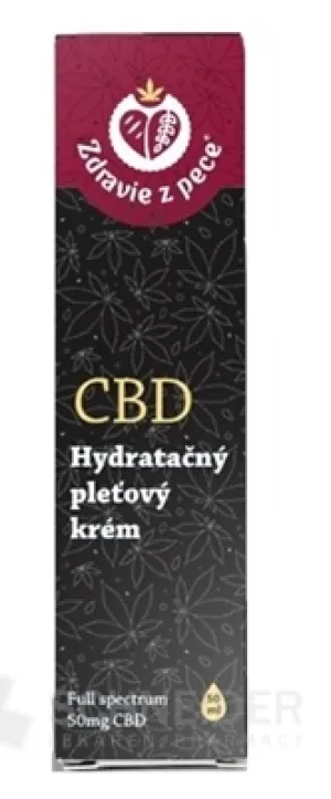 Zdravie z pece CBD Hydratačný pleťový krém