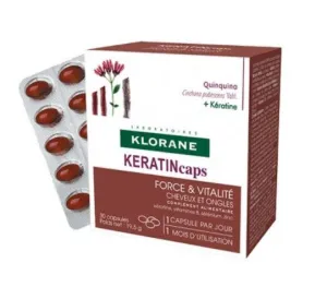 Klorane Keratincaps 30 kapsúl