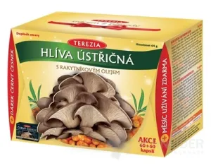 TEREZIA HLIVA USTRICOVITÁ S RAKYTNÍKOVÝM OLEJOM