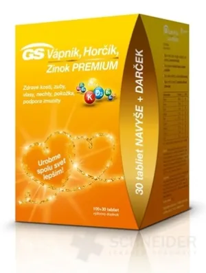 GS Vápnik, Horčík, Zinok PREMIUM darček 2020