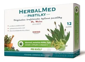 HERBALMED PASTILKY pri kašli - Dr.Weiss