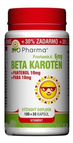 BIO Pharma Beta karotén 6 mg