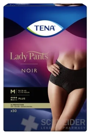 TENA Lady Pants PLUS NOIR MEDIUM
