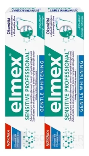 ELMEX SENSITIVE PROFES. GENTLE WHITENING DUOPACK
