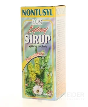 FYTO NONTUSYL Bylinný SIRUP bez cukru