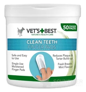 VET´S BEST CLEAN TEATH FINGER PADS
