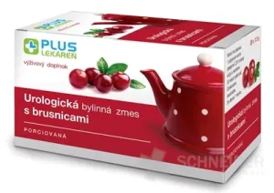 PLUS LEKÁREŇ Urologická bylinná zmes s brusnicami