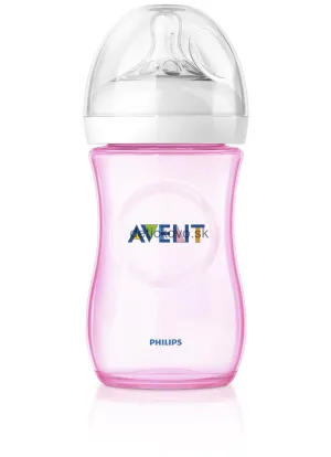 Avent fľaša Natural PP 260 ML + PP 260 ML /ružová/ - 1+1 (1+druhý výrobok za polovičnú cenu)