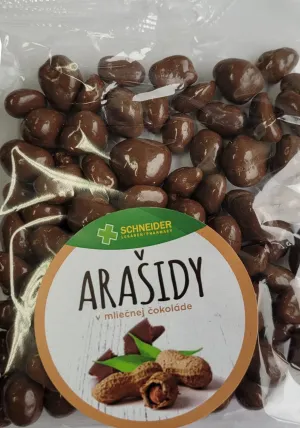 Arašidy v mliečnej čokoláde