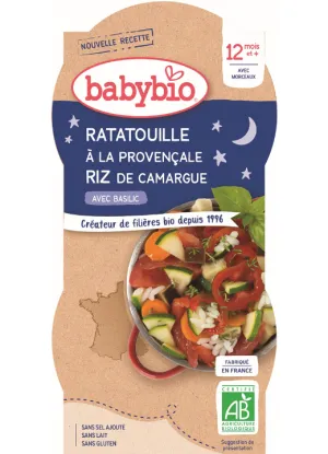 BabyBIO Ratatouille s ryžou