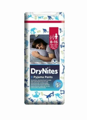 HUGGIES DRY NITES LARGE PRE CHLAPCOV (8-15 rokov)