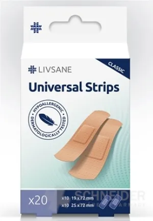 LIVSANE Náplasť Univerzálna Klasik