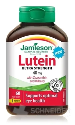 JAMIESON LUTEÍN SO ZEAXANTÍNOM A ČUČORIEDKAMI