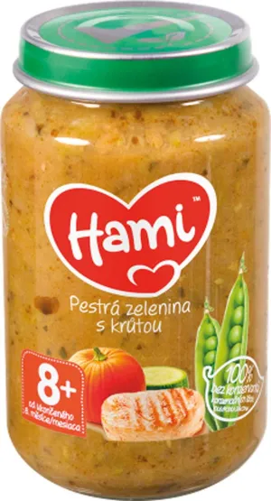 Hami príkrm Pestrá zelenina s morkou