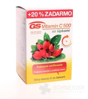 GS Vitamín C 500 so šípkami 2016