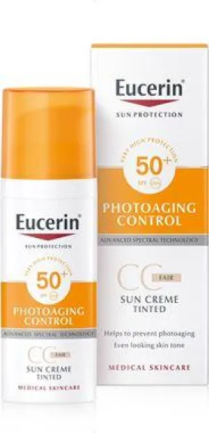 Eucerin CC krém na opaľovanie SPF 50+ svetlý 50ml