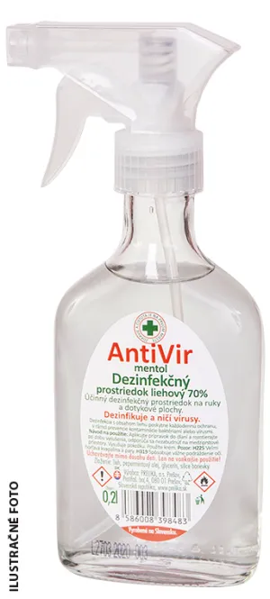 AntiVir dezinfekčný prostriedok 200ml
