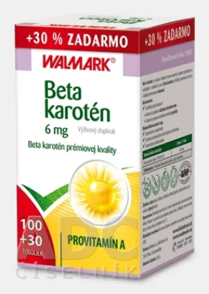 WALMARK Beta karotén 6mg