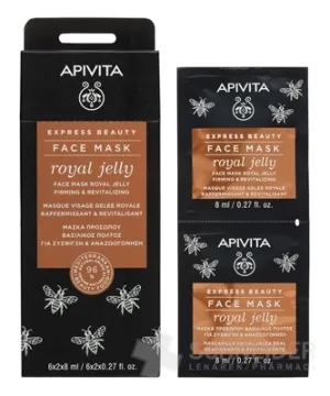 APIVITA EXPRESS BEAUTY FACE MASK royal jelly