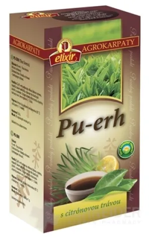 AGROKARPATY PU-ERH s citrónovou trávou