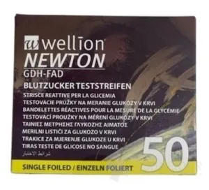 Wellion NEWTON GDH-FAD Prúžky testovacie