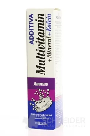 ADDITIVA MULTIVITAMÍN + Minerál + Kofein