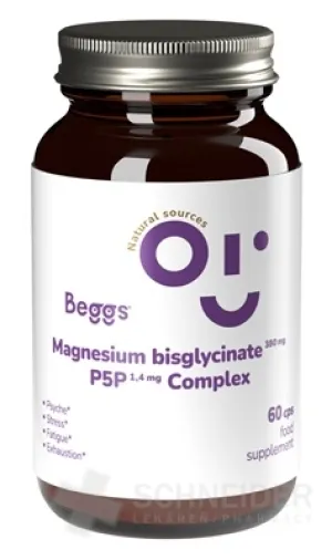 Beggs MAGNESIUM 380 mg + P5P COMPLEX 1,4 mg
