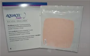 AQUACEL Krytie na rany Ag Foam Hydrofiber