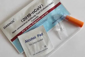 Protilátkový test IgM/IgG ( Coloidal Gold) 1 ks