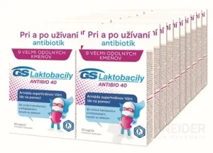 GS Laktobacily ANTIBIO 40 v boxe 2017