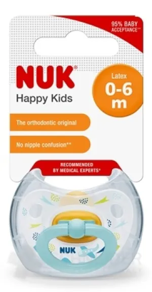 NUK CUMLÍK CLASSIC HAPPY KIDS V1-Latex Box