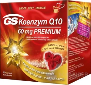 GS Koenzým Q10 60 mg PREMIUM
