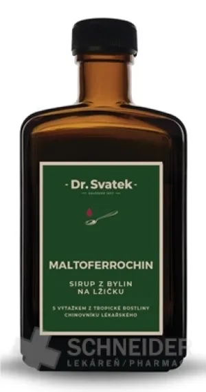Dr.Svatek SIRUP z bylín MALTOFERROCHIN