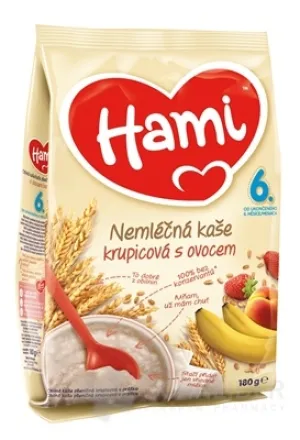 Hami nemliečna kaša krupicová s ovocím