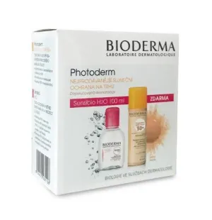 Bioderma Photoderm NUDE Touch SPF50+ svetlý 40ml + Sensibio H2O 100ml