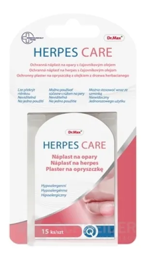Dr.Max HERPES CARE Náplasť na herpes