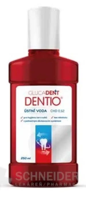 GLUCADENT DENTIO Ústna voda
